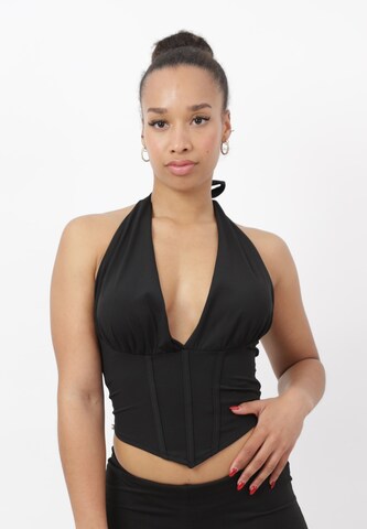 Elara Top in Schwarz