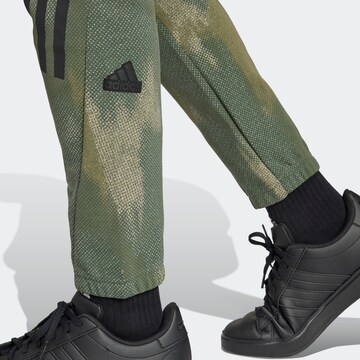 ADIDAS SPORTSWEAR Tapered Workout Pants 'Future Icons' in Green