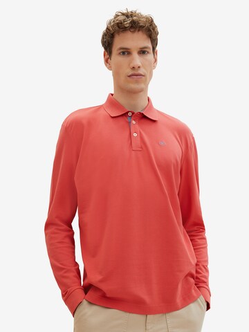 TOM TAILOR Shirt in Rood: voorkant