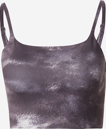 NIKE Sports bra 'One' in Grey: front