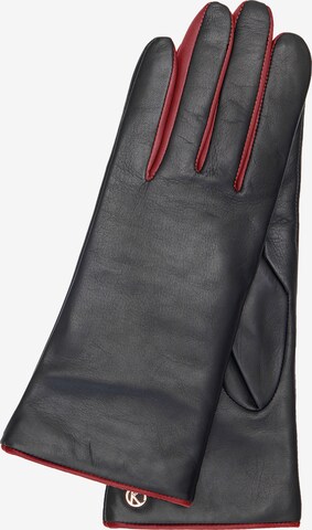 KESSLER Full Finger Gloves 'Delia' in Black: front