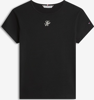 Tricou de la TOMMY HILFIGER pe negru: față