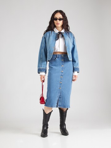 VERO MODA Rok 'VMNatty' in Blauw