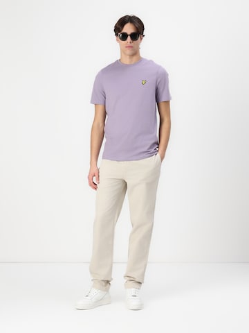 Lyle & Scott Tričko – fialová