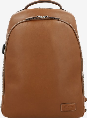 Zaino di Picard in marrone: frontale