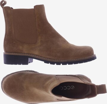 ECCO Stiefelette 37 in Braun: predná strana