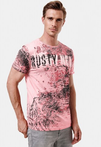 Rusty Neal Shirt in Pink: front
