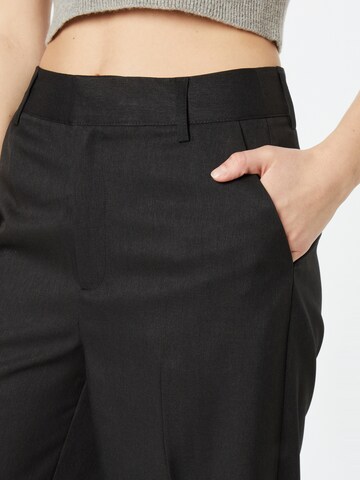 Kaffe Wide leg Pleated Pants 'Sira' in Black