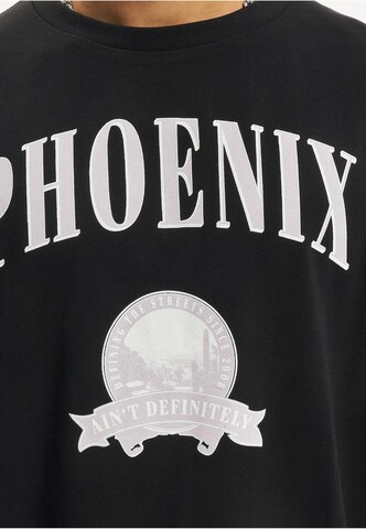 Maglietta 'Phoenix' di DEF in nero