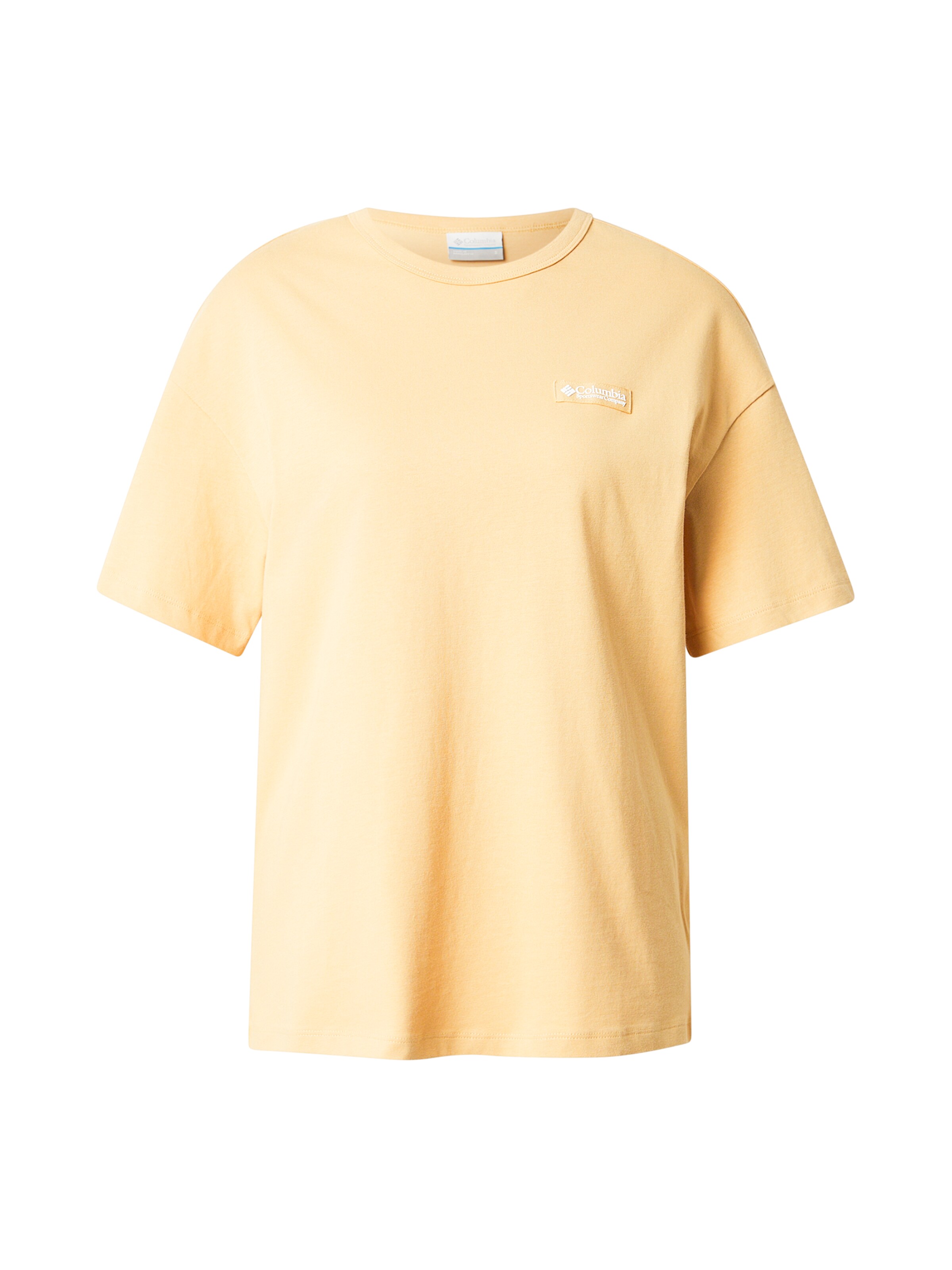COLUMBIA Функциональная футболка 'CSC™ Heavyweight' в Желтый: спереди