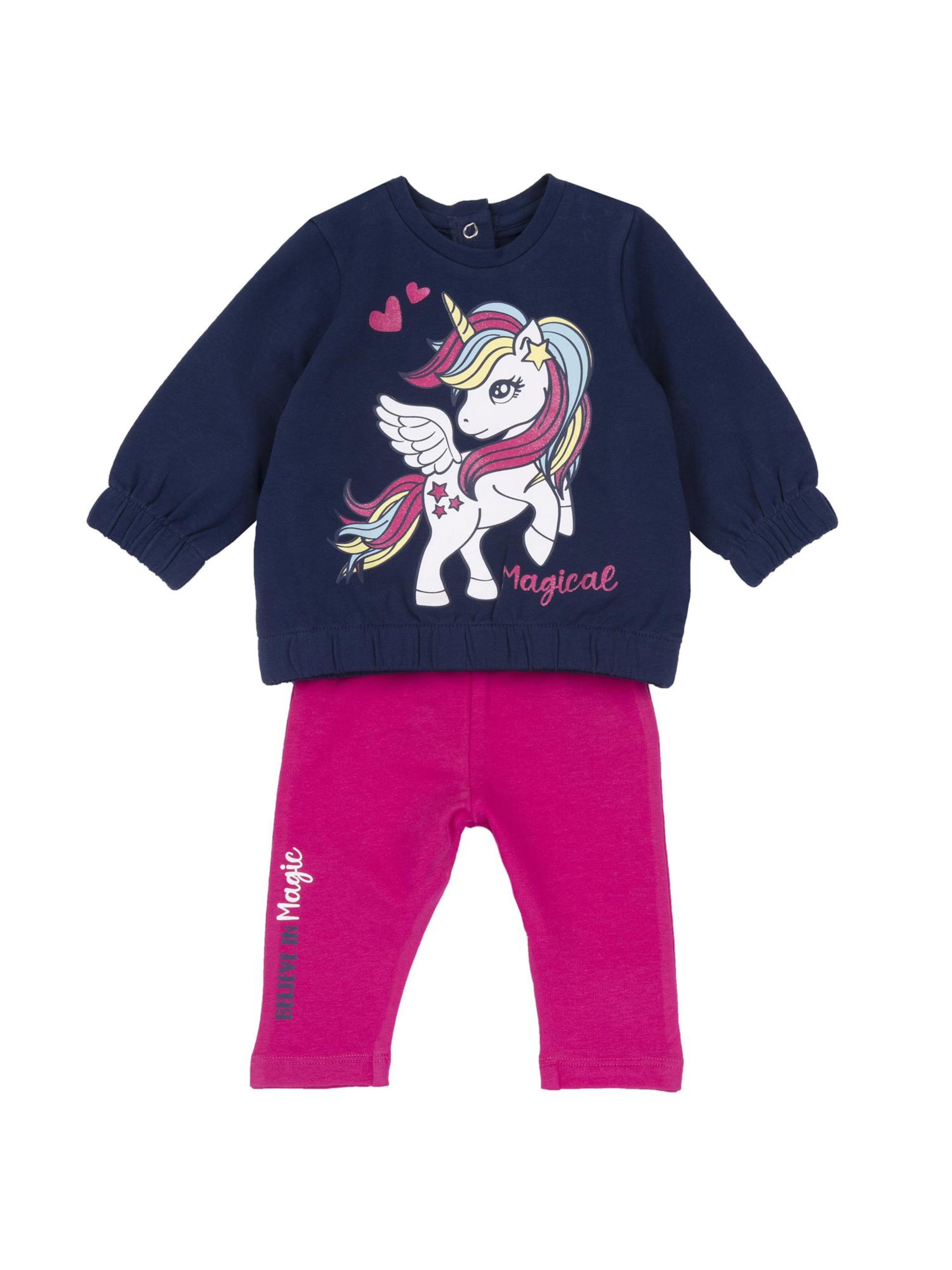 Chicco Σετ σε μπλε: μπροστά