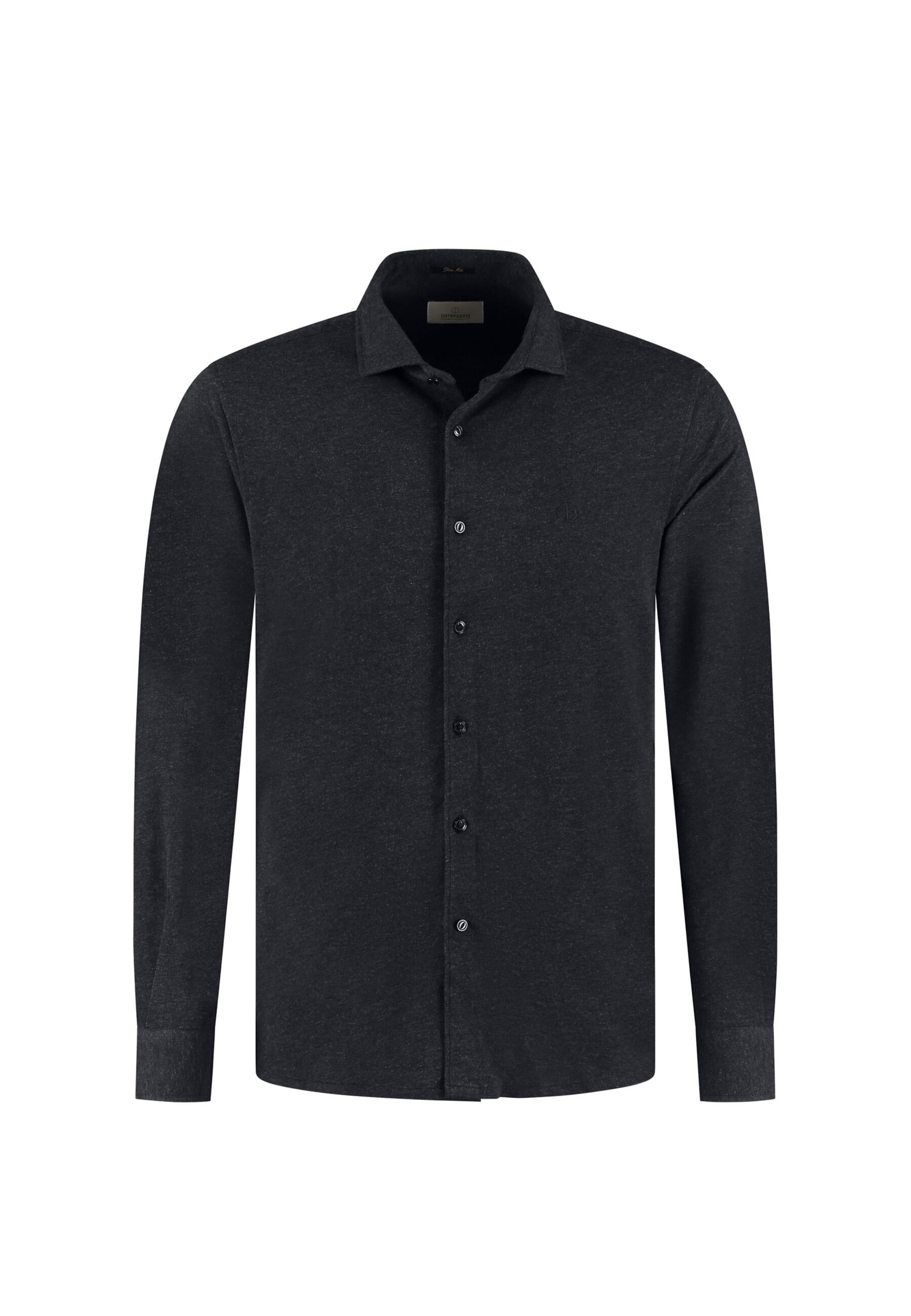Dstrezzed Regular fit Button Up Shirt 'The Kirk' in Black: front