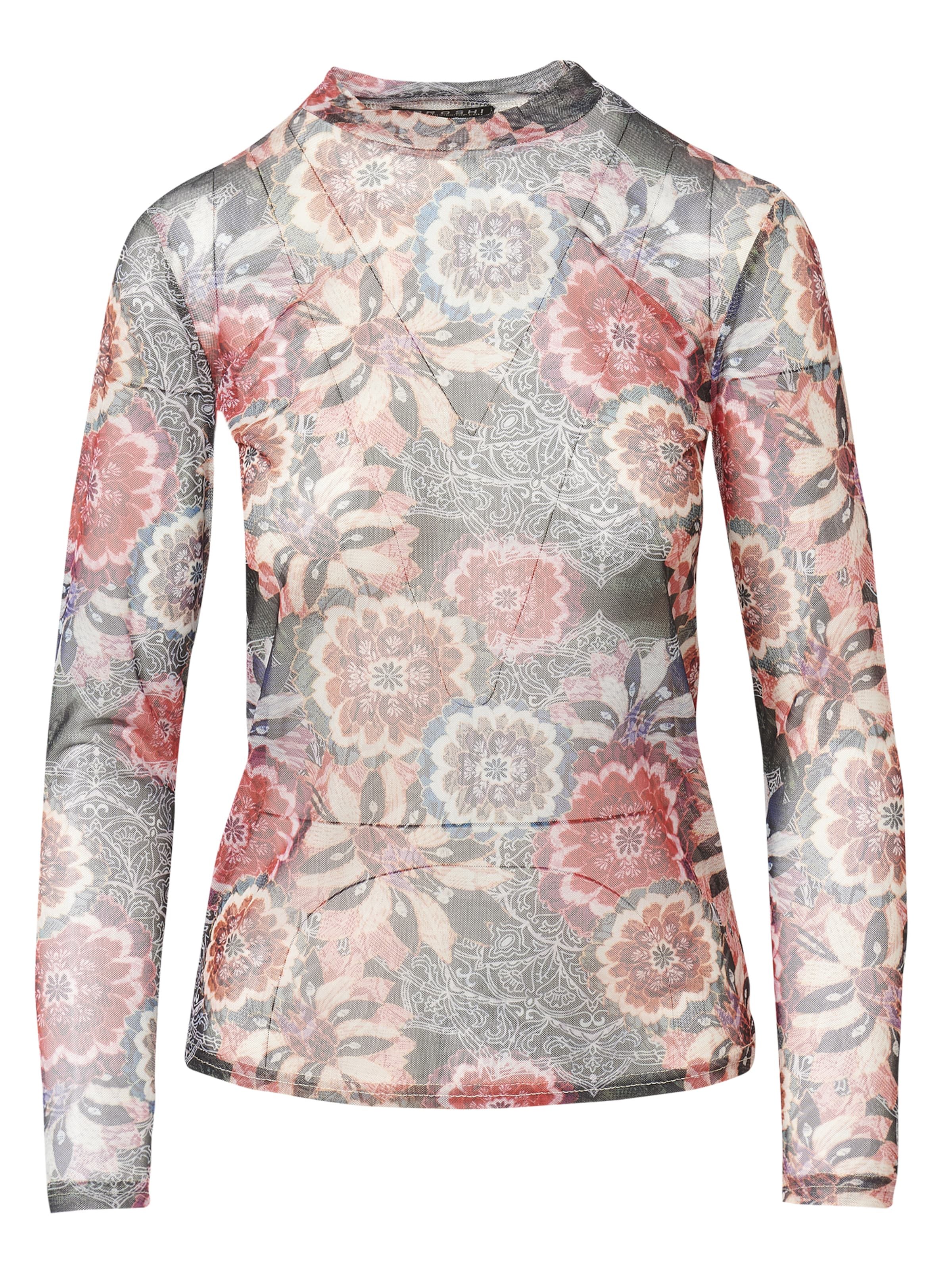 KOROSHI Tričko - Zmiešané farby: predná strana