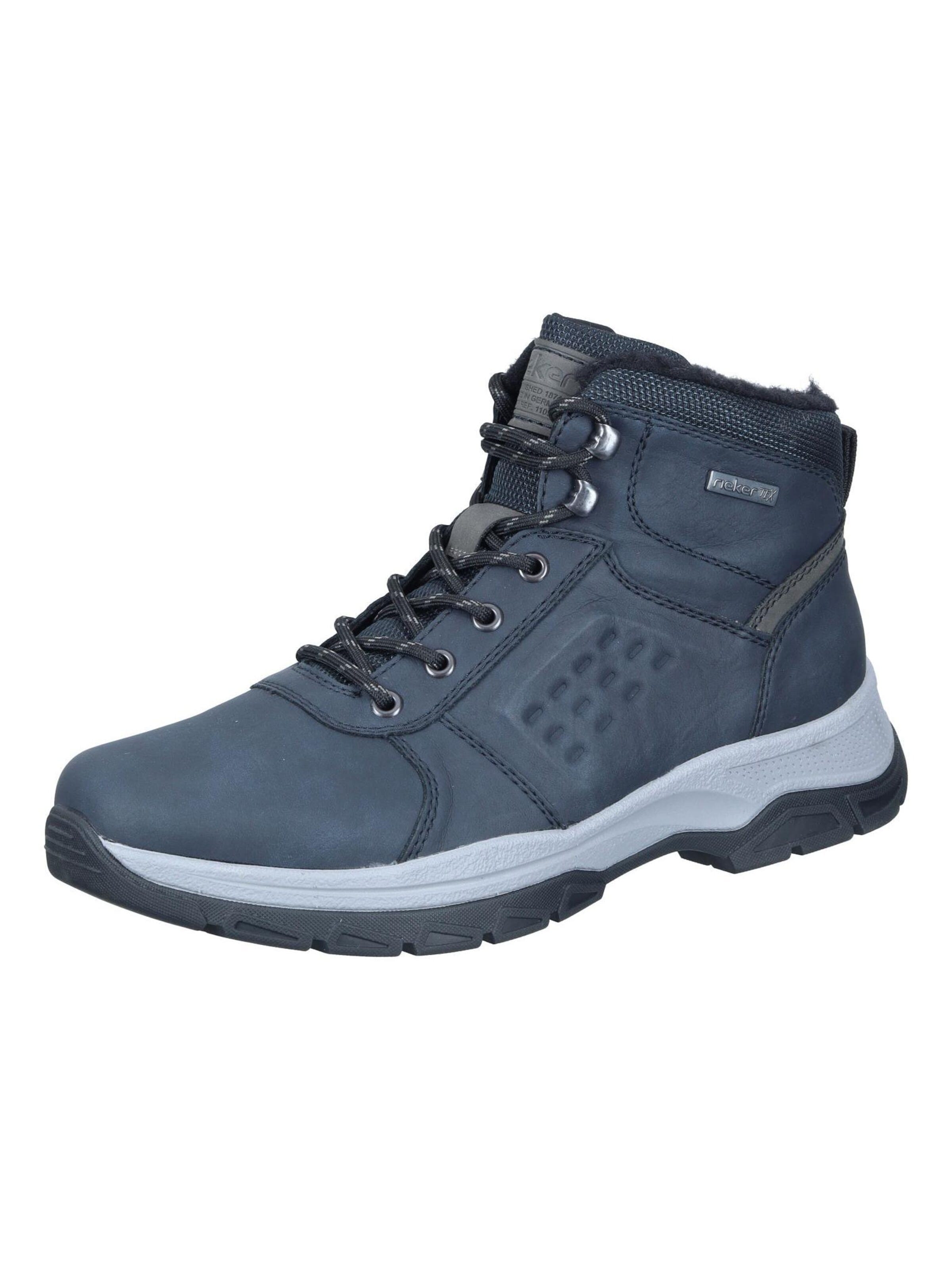 Rieker Lace-up boot in Blue: front