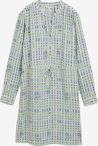 Robe-chemise TOM TAILOR en vert : devant