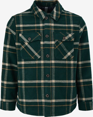 s.Oliver Men Big Sizes Between-Season Jacket in Green: front