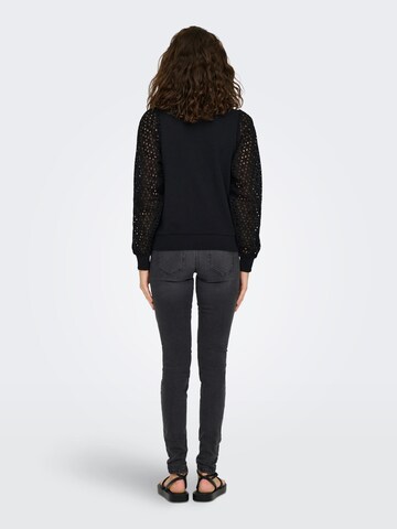 Sweat-shirt 'DONNA' ONLY en noir