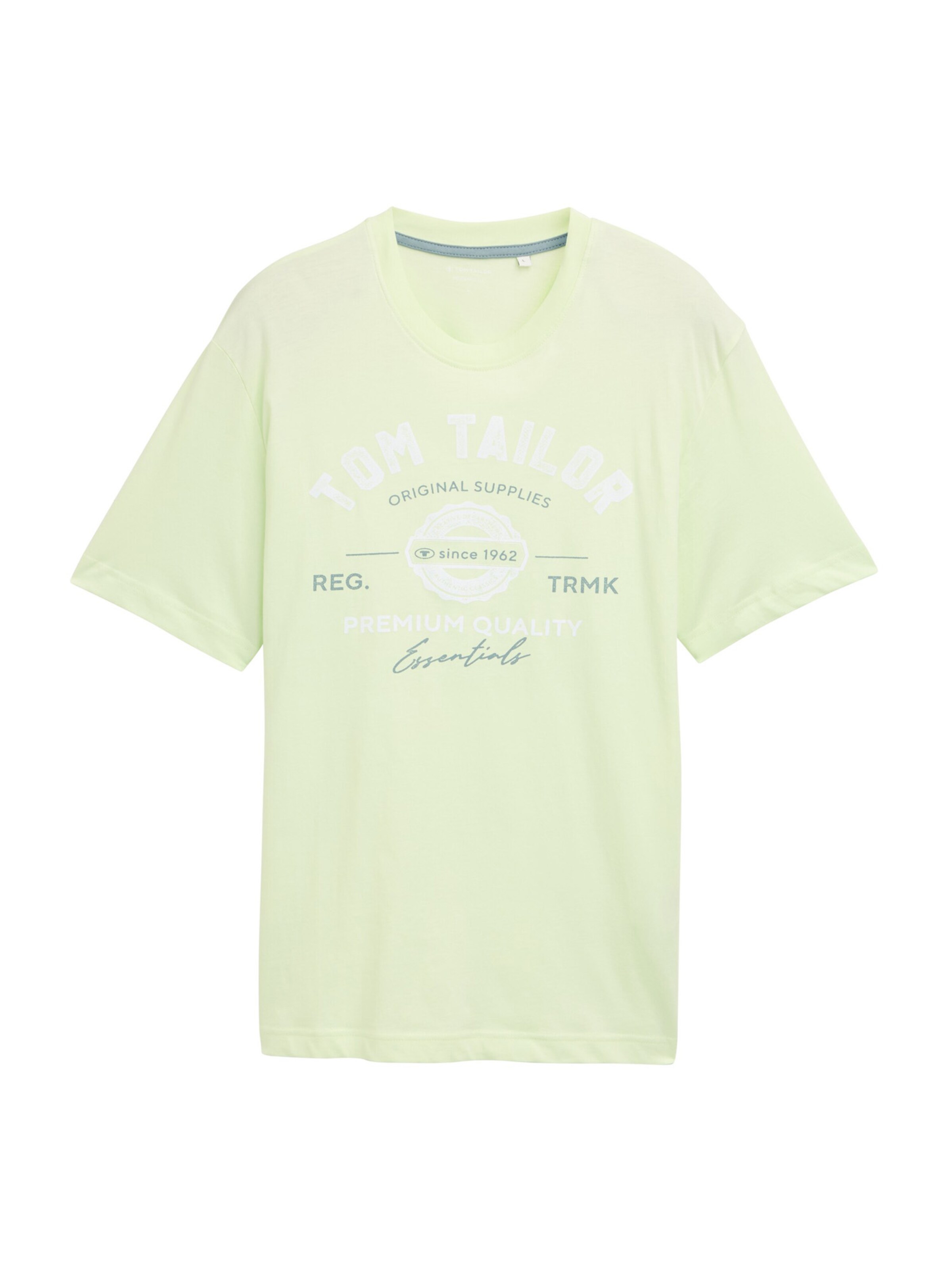 zaļš TOM TAILOR T-Krekls: no priekšpuses
