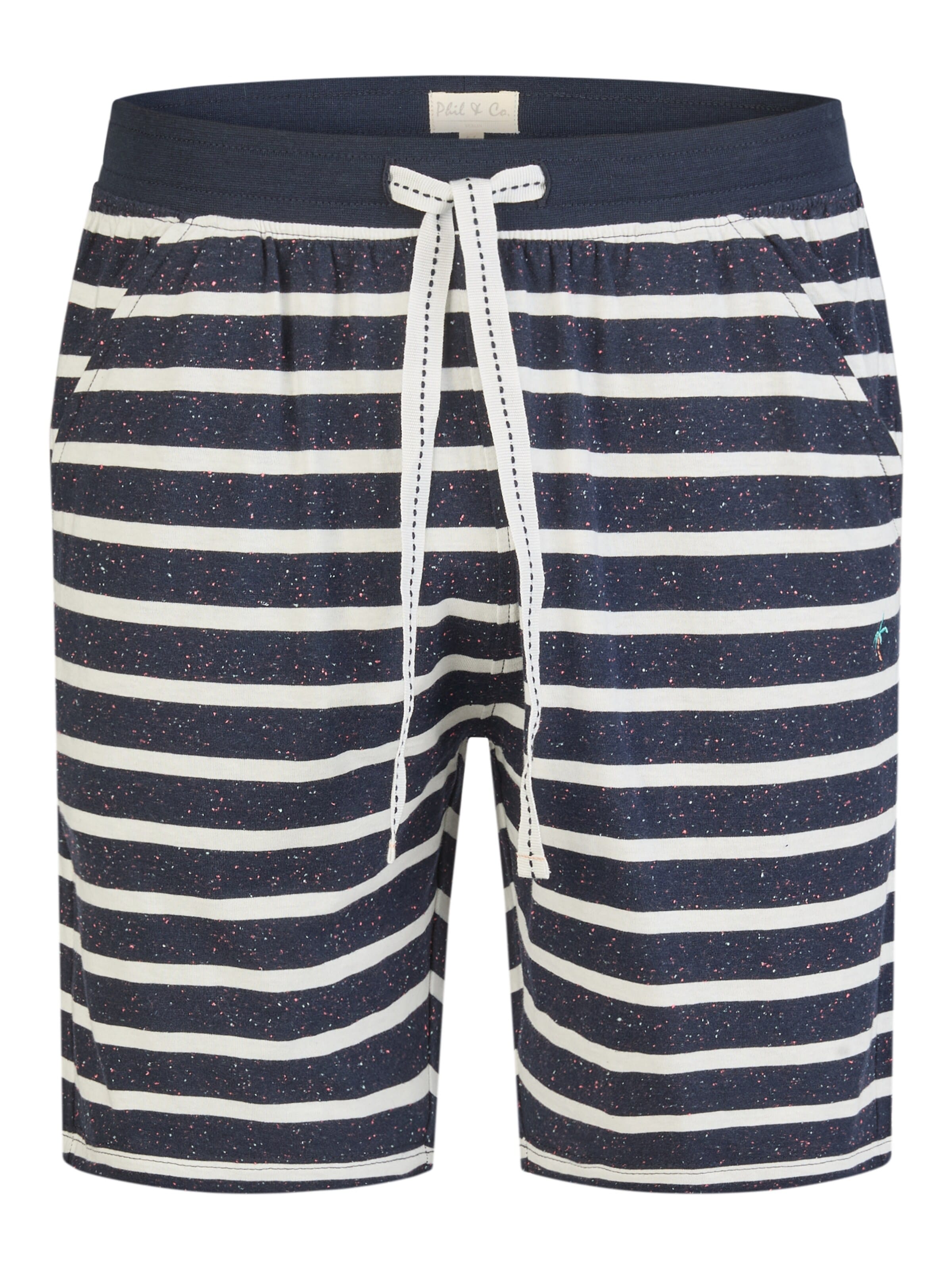 Phil & Co. Berlin Pyjama kort in Blauw