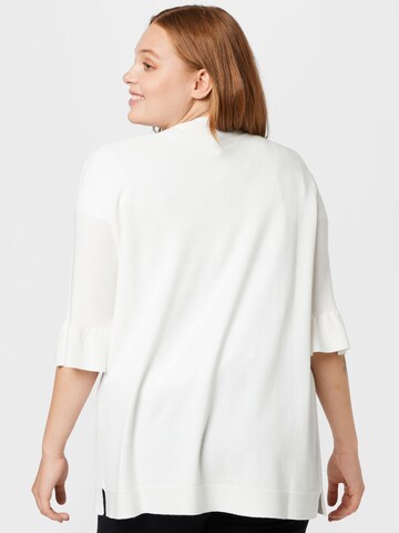 Persona by Marina Rinaldi Knit Cardigan 'MARA' in White