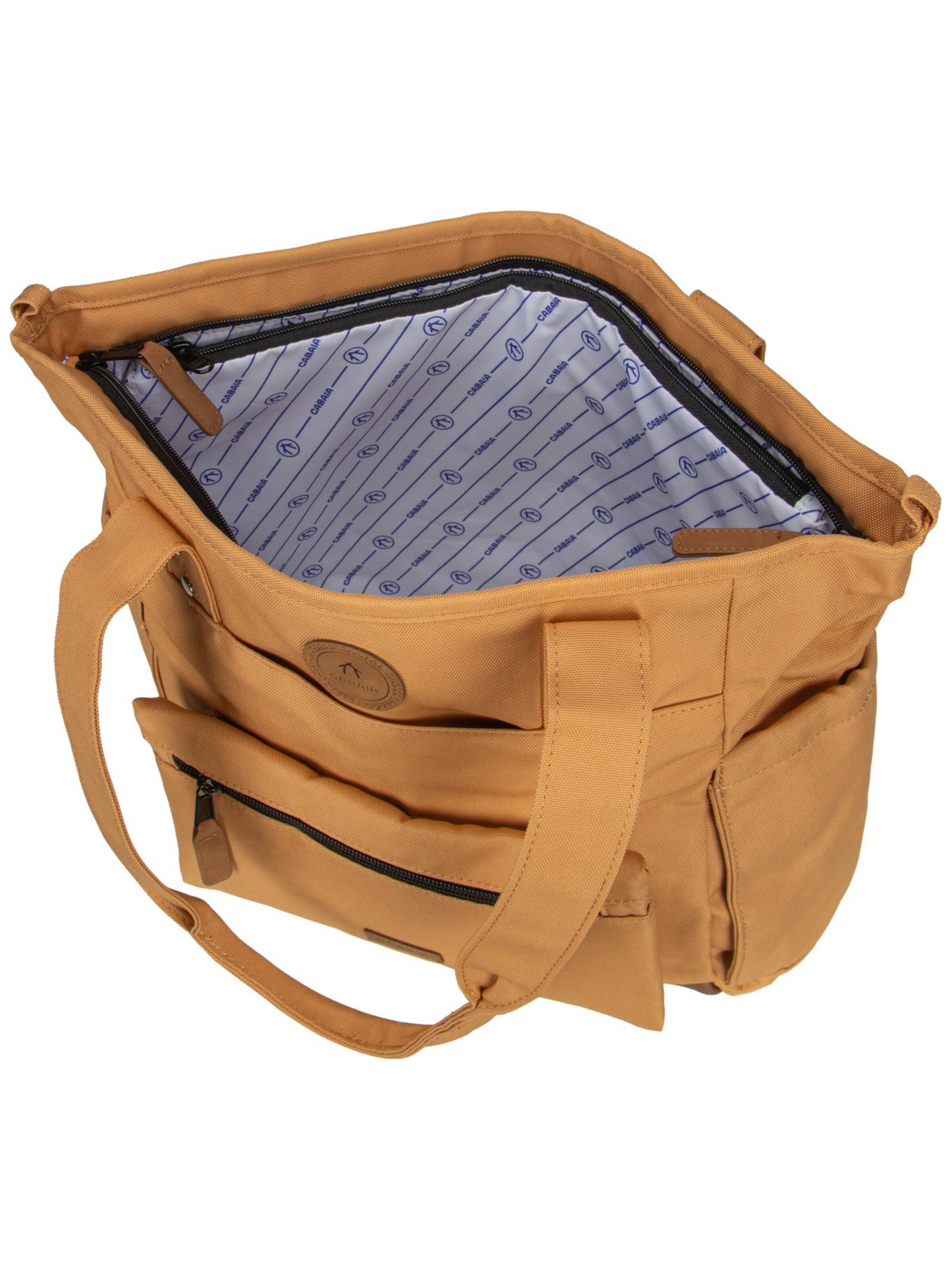 Cabaia Shopper 'Tote Recycled Oxford Medium' in Brown