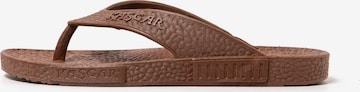 Scarpe da spiaggia / da bagno 'Gummix' di Brasileras in marrone: frontale