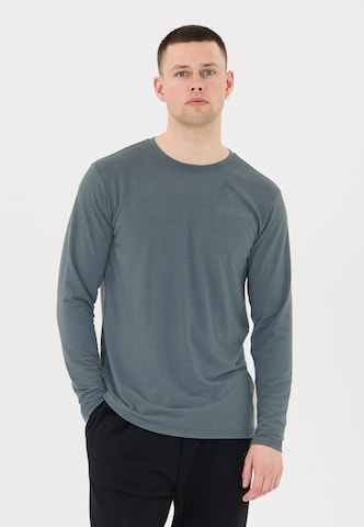 Virtus Langarmshirt 'Jokers V3' in Blau: Vorderseite