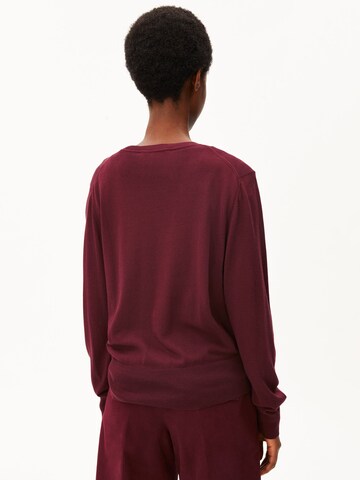 Pull-over ARMEDANGELS en rouge
