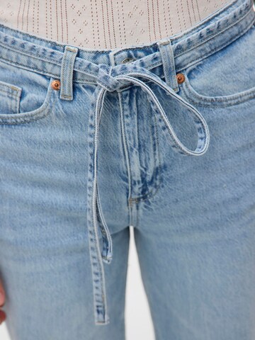 VERO MODA Wide leg Jeans 'TESSA' in Blauw