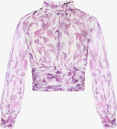 faina Bluza u ljubičasta / orhideja bijela / bijela, Pregled proizvoda