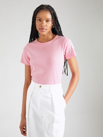 HUGO - Camisa 'Deloris' em rosa: frente