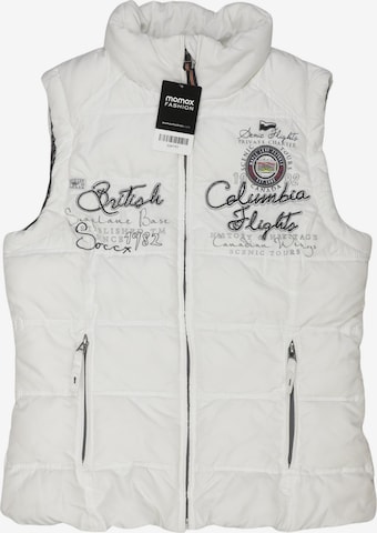 Soccx Weste M in Weiß: Vorderseite