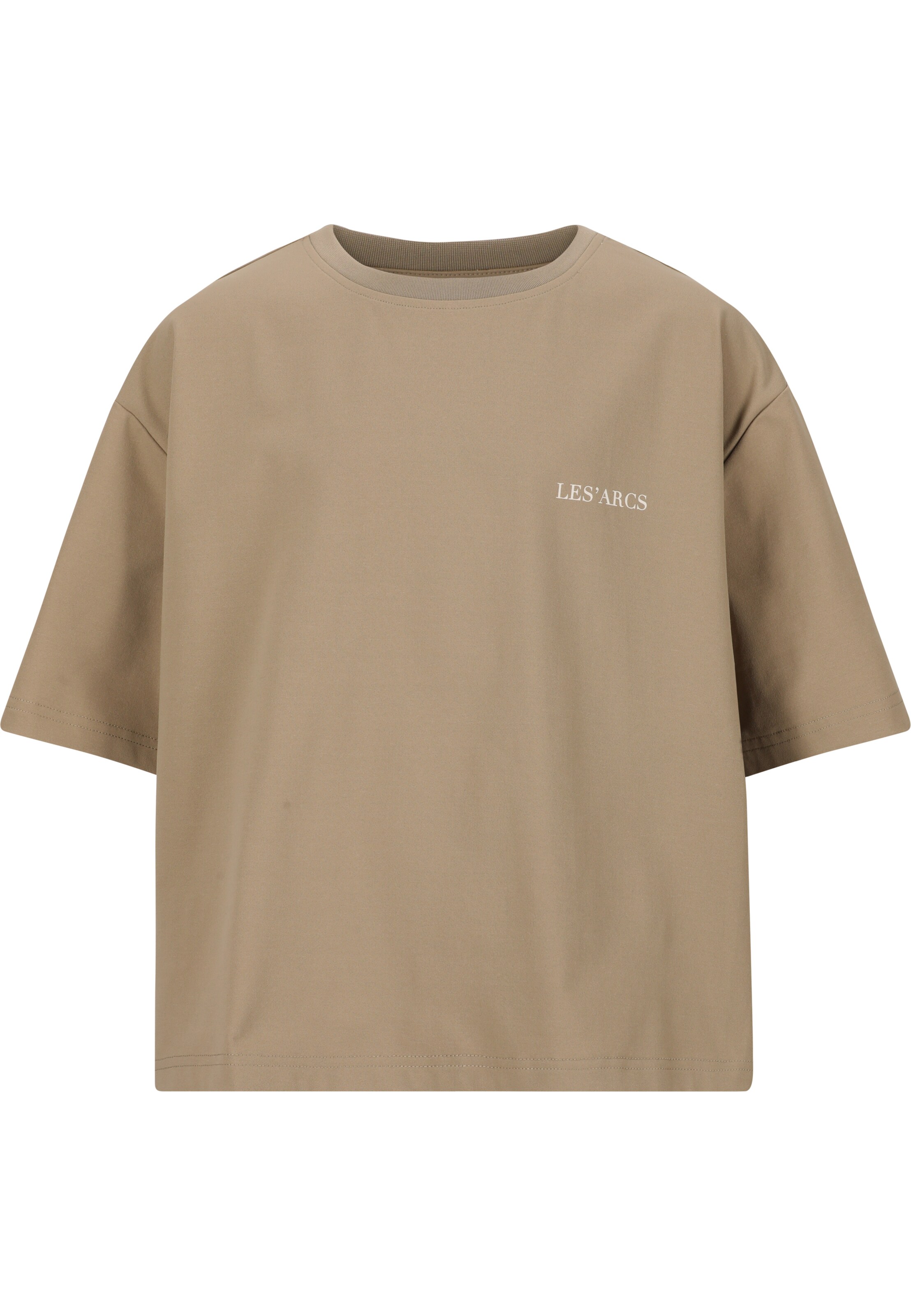 Les'Arcs Shirt 'Jerety' in Brown: front