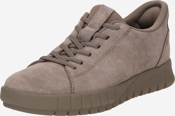 GEOX Trampki niskie 'FLEXTRIDE PLUS' w kolorze szary: przód