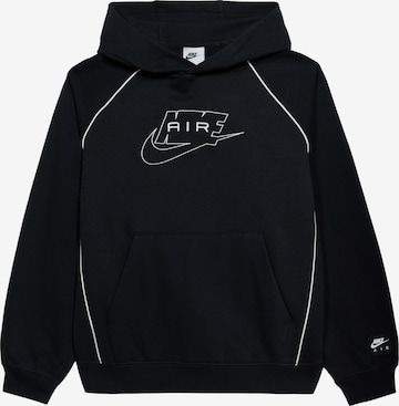 Nike Sportswear - Sudadera 'AIR' en negro: frente