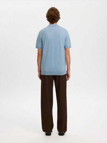 SELECTED Pullover 'SLHBERG' i blå