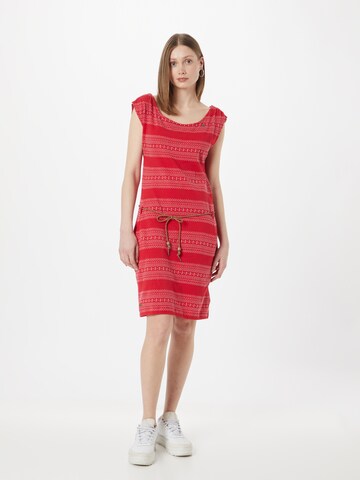 Ragwear Φόρεμα 'CHEGO' σε κόκκινο: μπροστά