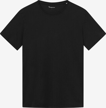 KnowledgeCotton Apparel Футболка в Черный: спереди