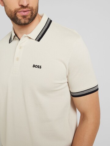 BOSS Poloshirt 'Paddy' in Beige