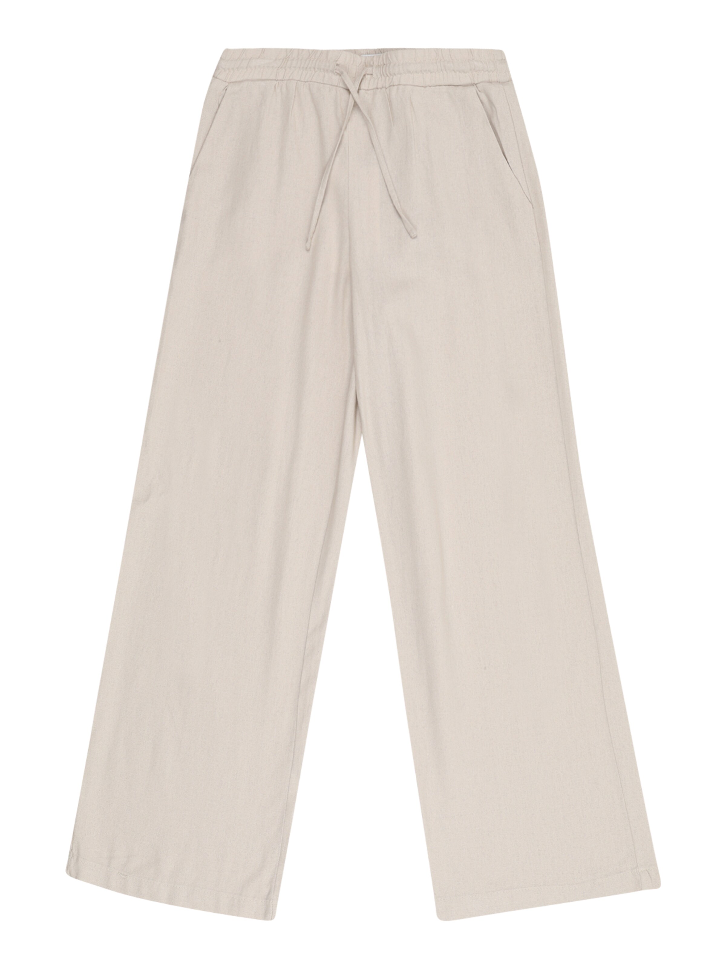 Wide Leg Pantalon 'VMJesmilo' Vero Moda Girl en beige : devant