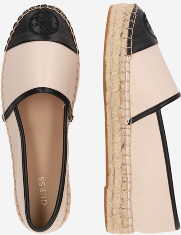 GUESS Espadrilles 'Jaleel' - bézs