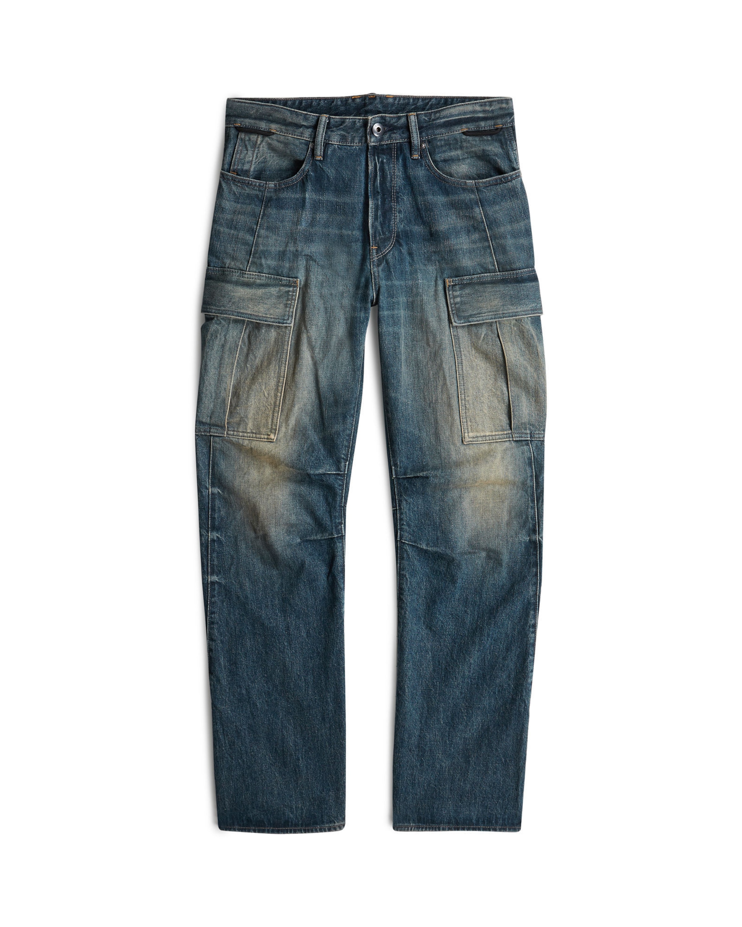 G-STAR Regular Cargo jeans 'Contor Regular Cargo Jeans' in Blue: front