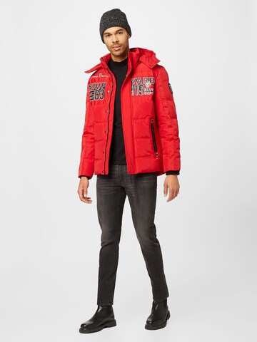 CAMP DAVID Jacke in Rot