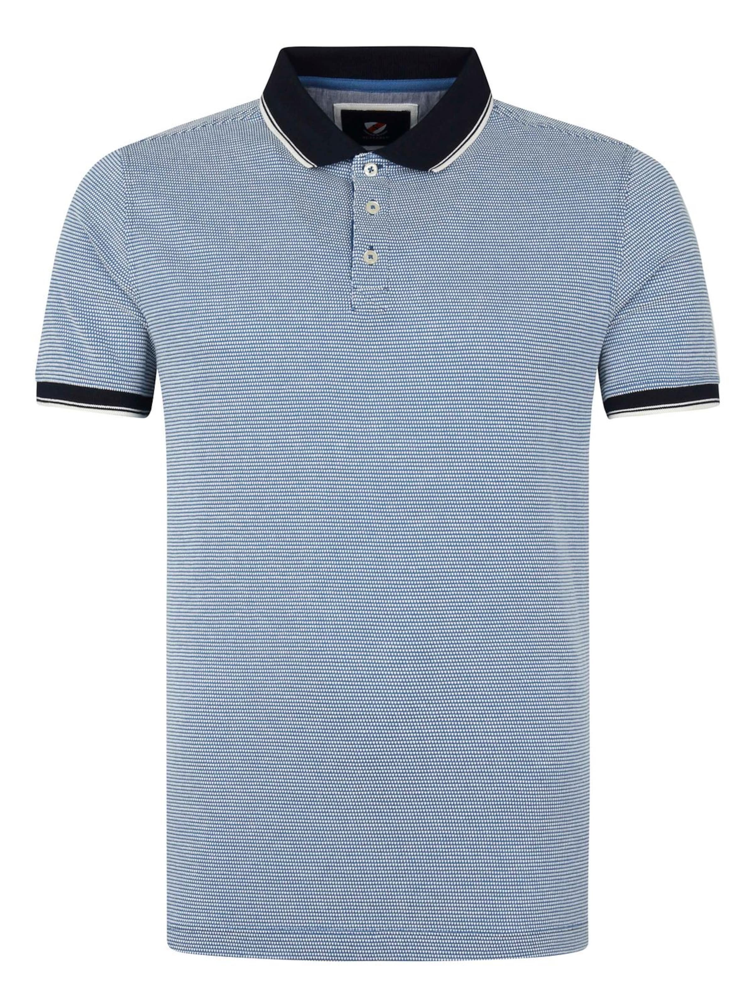 OLYMP Shirt in Blauw: voorkant