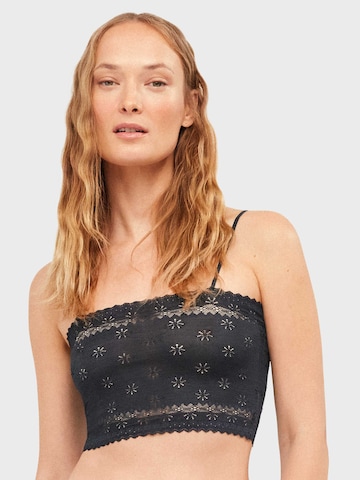 GiselaBustier Grudnjak ' ' - crna boja: prednji dio