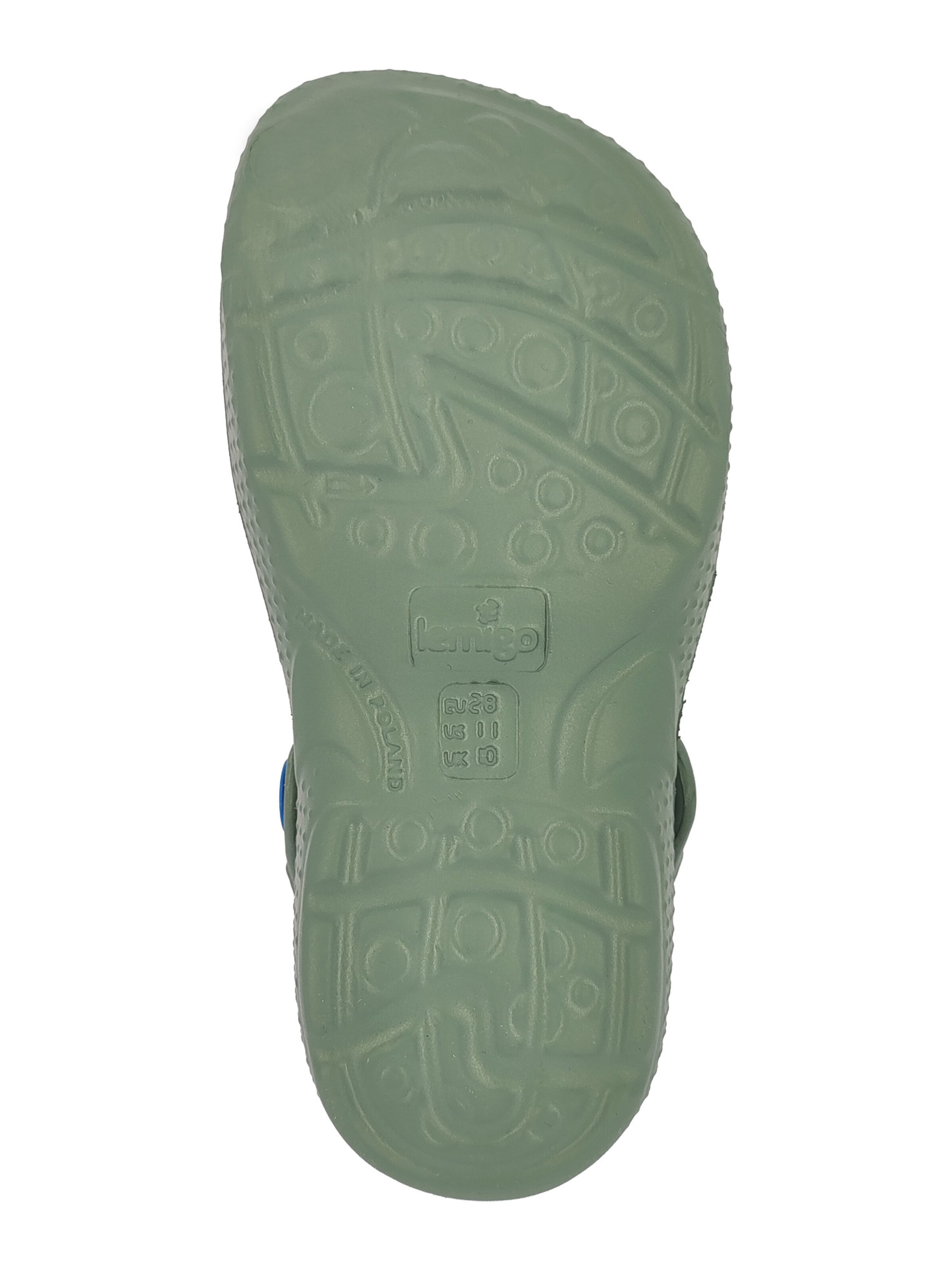 BECK Отворени обувки в зелено