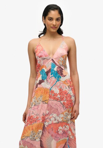 Superdry Jurk in Roze