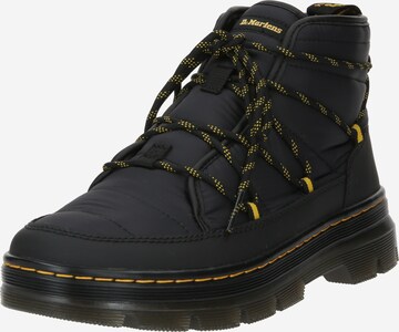 Dr. Martens Lace-Up Ankle Boots 'Combs' in Black: front