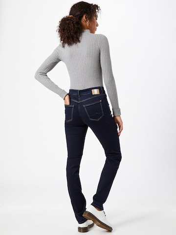 Slimfit Jeans 'Angela' de la MAC pe albastru