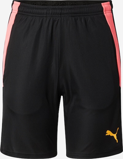 Pantaloni sport 'teamLIGA' PUMA pe galben curry / roz deschis / negru, Vizualizare produs